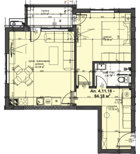 2-СТАЕН, 74 m2