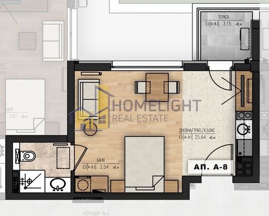 Til salgs  Studio Sofia , Mladost 1A , 47 kvm | 95528444 - bilde [5]