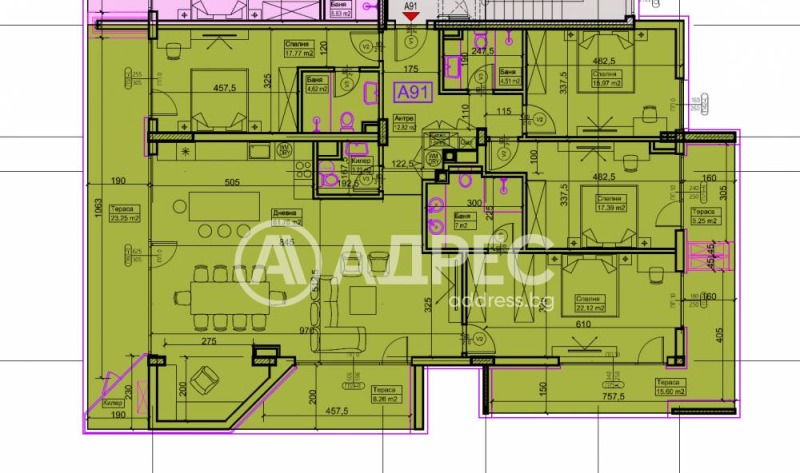 Продава МНОГОСТАЕН, гр. София, Кръстова вада, снимка 4 - Апартаменти - 53267778