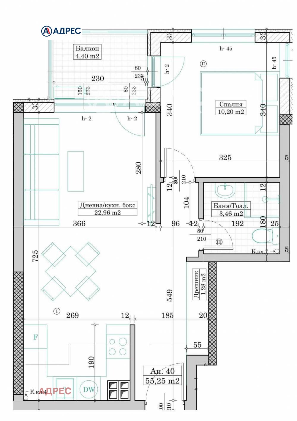 Продава 2-СТАЕН, гр. Варна, Левски 1, снимка 2 - Апартаменти - 55120074