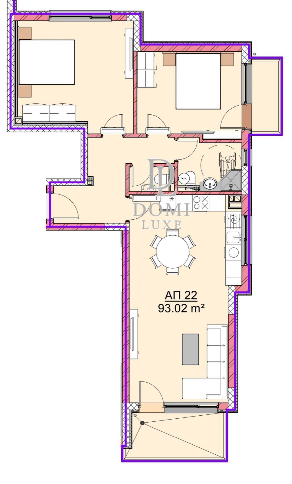 Продава 3-СТАЕН, гр. Варна, Виница, снимка 2 - Апартаменти - 54885795