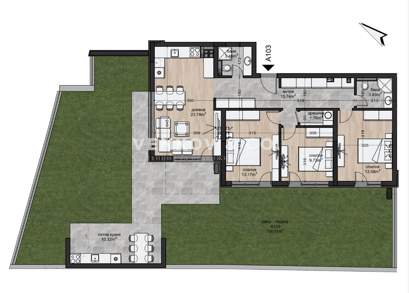 Продава 4-СТАЕН, гр. София, Овча купел