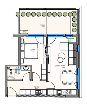 1 Schlafzimmer Karschijaka, Plowdiw 1