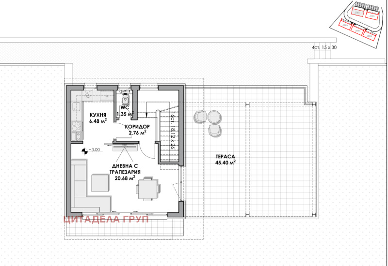 Продава КЪЩА, гр. София, Симеоново, снимка 8 - Къщи - 52689001
