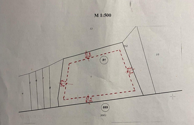 Продава ПАРЦЕЛ, с. Четирци, област Кюстендил