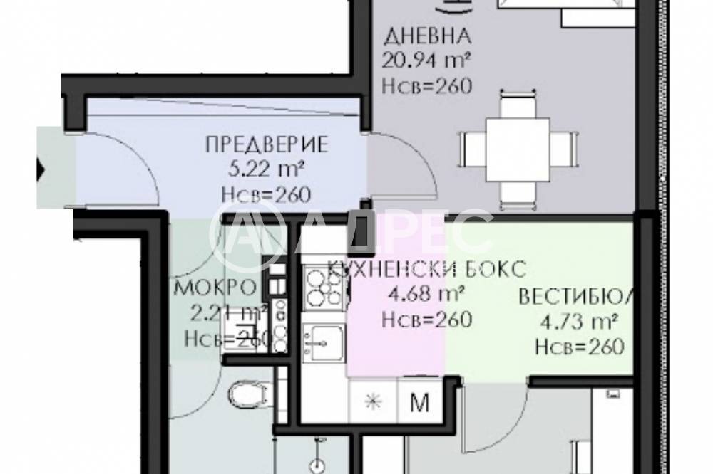 Продава 2-СТАЕН, гр. София, Овча купел 1, снимка 4 - Апартаменти - 54854123