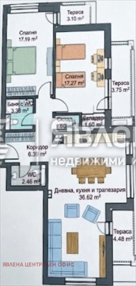 Продава 3-СТАЕН, гр. София, Център, снимка 5 - Апартаменти - 56485639