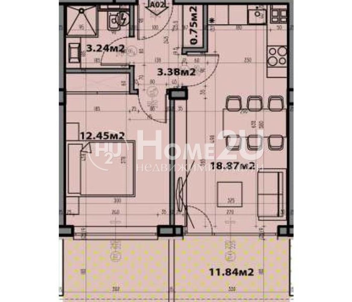Продава 2-СТАЕН, гр. Варна, Виница, снимка 2 - Апартаменти - 54130932