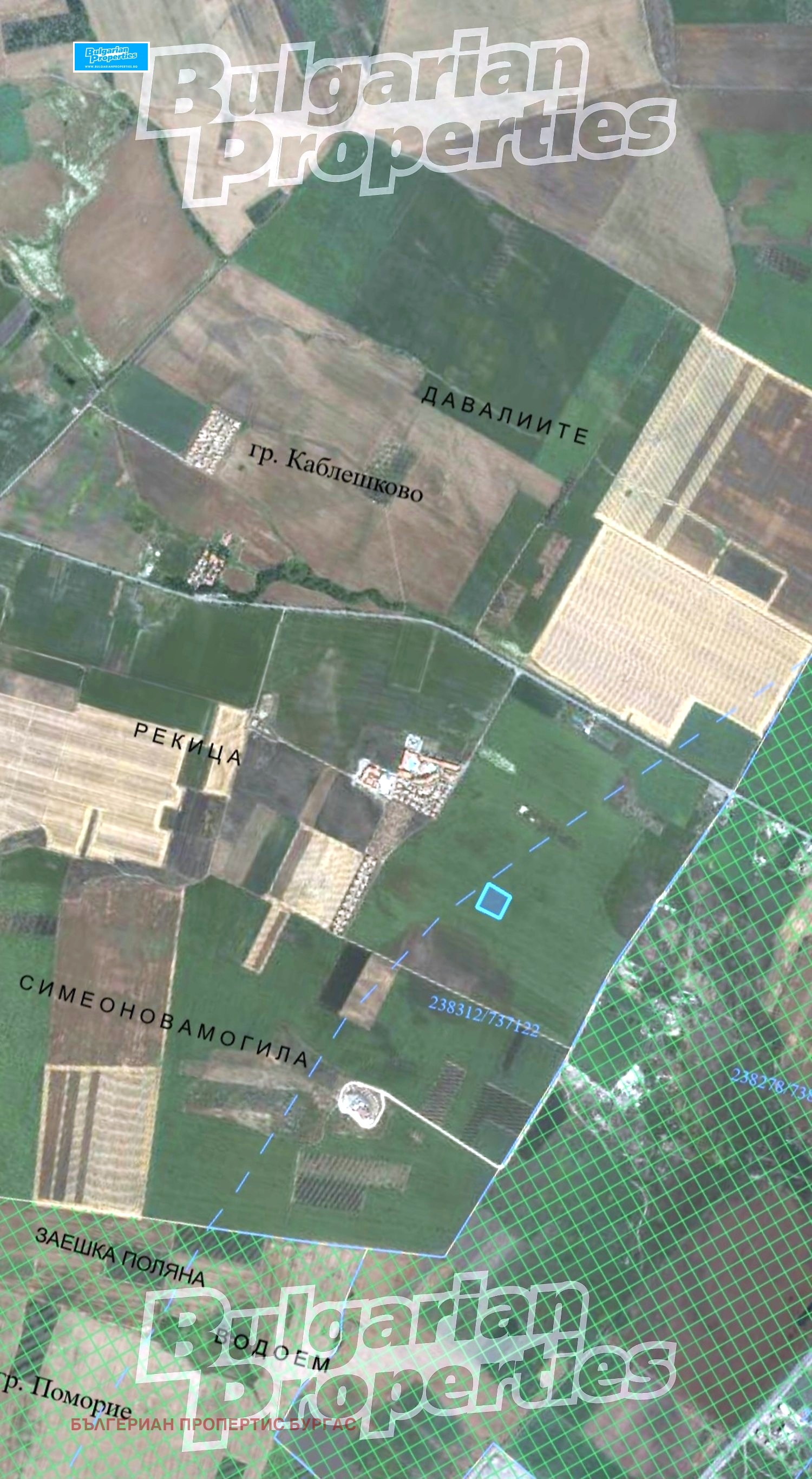 Продава ПАРЦЕЛ, гр. Каблешково, област Бургас, снимка 5 - Парцели - 53613063