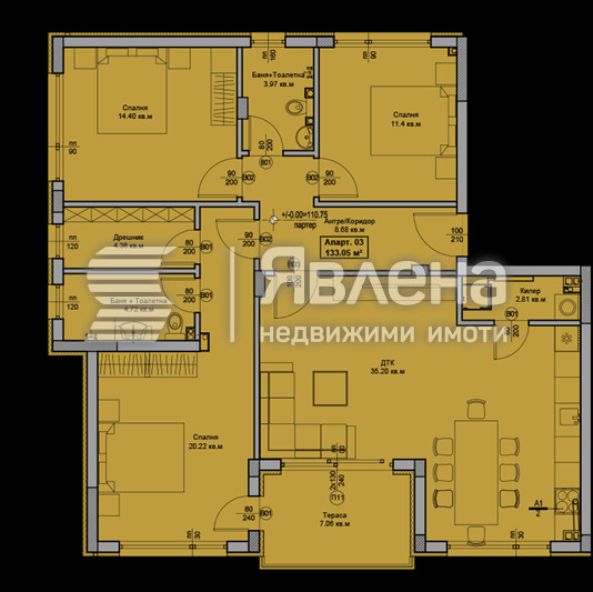 Продава 4-СТАЕН, гр. Варна, Свети Никола, снимка 4 - Апартаменти - 55696271