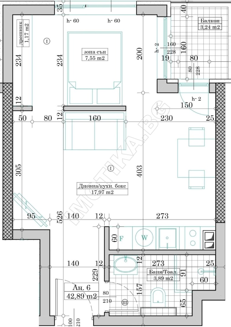 Продава 2-СТАЕН, гр. Варна, Възраждане 1, снимка 2 - Апартаменти - 52462618