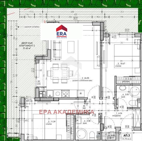 Продава 3-СТАЕН, гр. София, Малинова долина, снимка 1 - Aпартаменти - 46394309