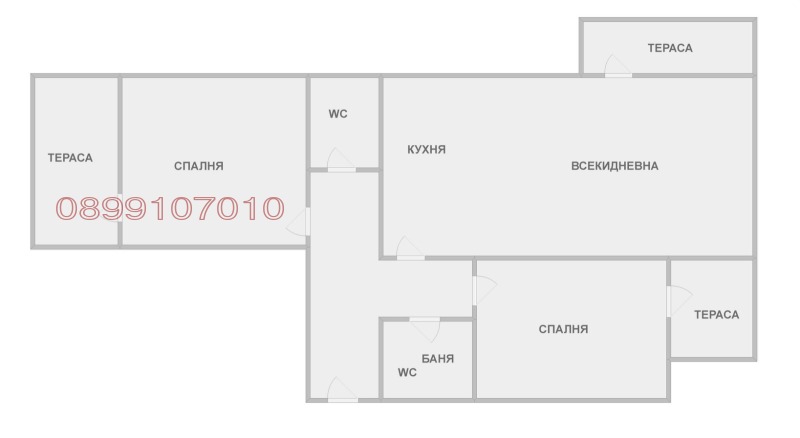 Продава 3-СТАЕН, гр. Варна, к.к. Св.Св. Константин и Елена, снимка 16 - Aпартаменти - 47249878