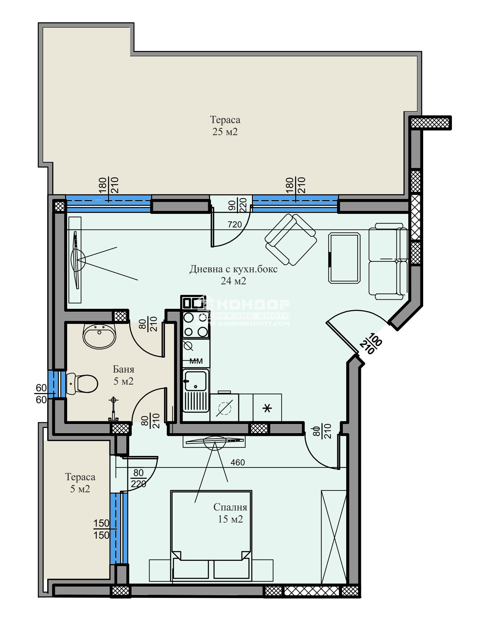 Продава 2-СТАЕН, гр. Пловдив, Въстанически, снимка 2 - Апартаменти - 49953755
