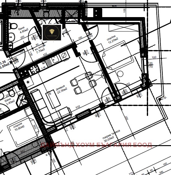 Продава 2-СТАЕН, гр. Пловдив, Коматевски възел, снимка 2 - Aпартаменти - 48515932