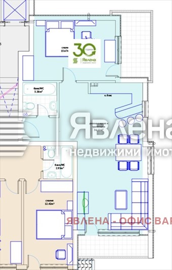 Продава 2-СТАЕН, гр. Варна, Виница, снимка 3 - Апартаменти - 53330701