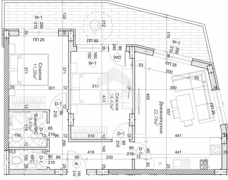 Продается  2 спальни Варна , Левски 1 , 107 кв.м | 30101579 - изображение [7]