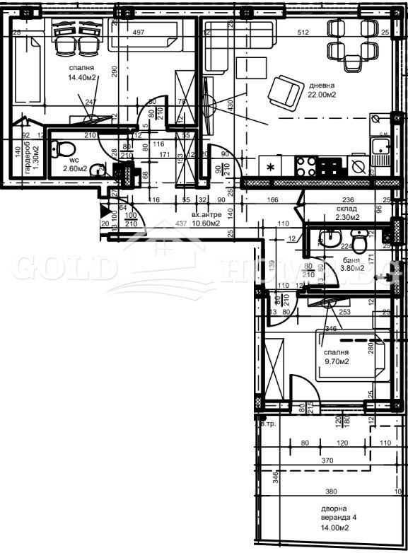 Продава 3-СТАЕН, гр. Пловдив, Христо Смирненски, снимка 3 - Апартаменти - 54280734