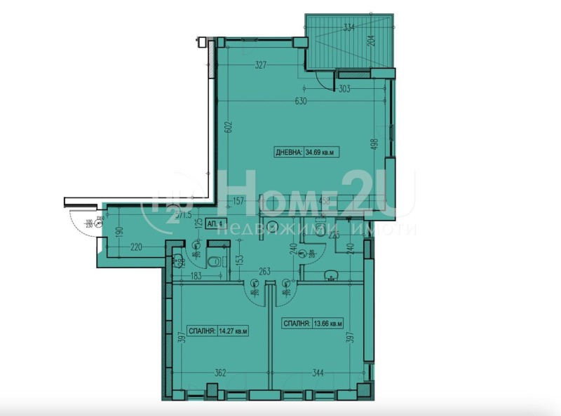 Продава 3-СТАЕН, гр. Варна, м-т Зеленика, снимка 1 - Aпартаменти - 48199816