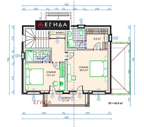 Продава КЪЩА, с. Черни връх, област Бургас, снимка 11 - Къщи - 54910984