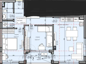 2 slaapkamers Meden rudnik - zona V, Burgas 1