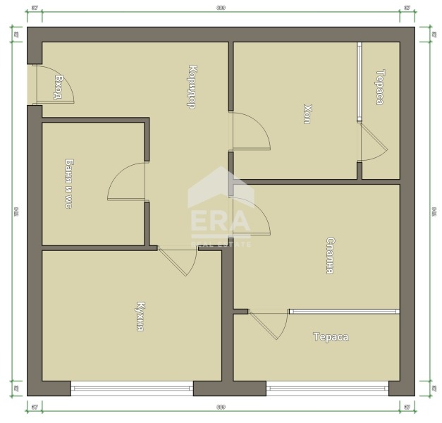 Продава 2-СТАЕН, с. Калипетрово, област Силистра, снимка 5 - Апартаменти - 56089138