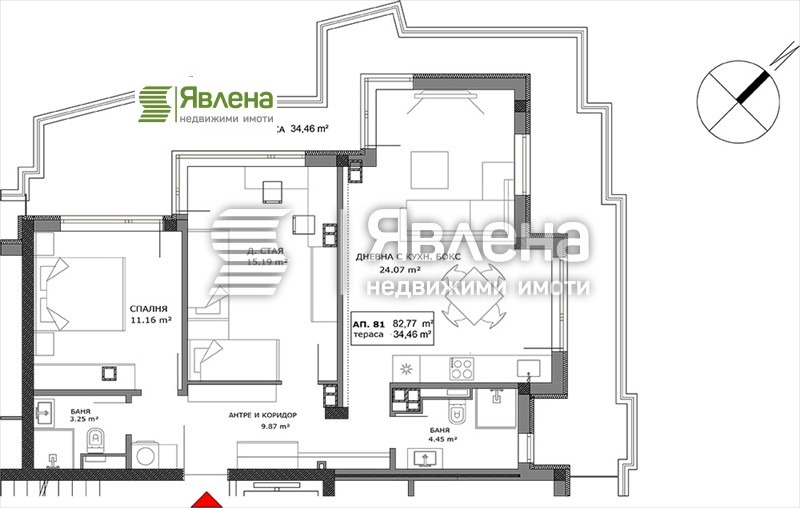 Till salu  2 sovrum Sofia , Bakston , 135 kvm | 93477630 - bild [17]