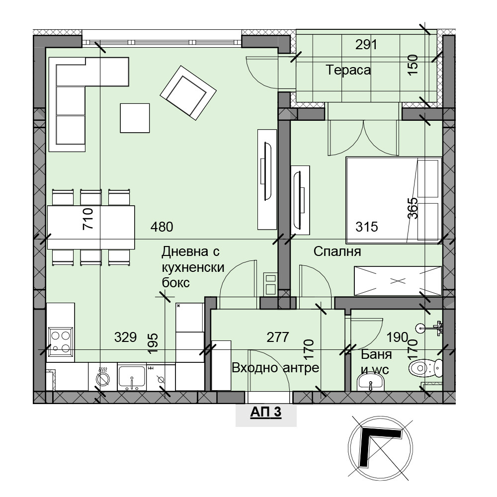 Продава 2-СТАЕН, гр. Пловдив, Беломорски, снимка 12 - Апартаменти - 54910078
