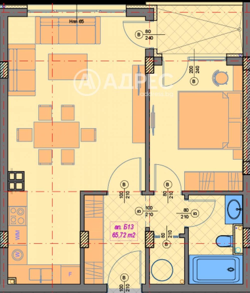 Продава 2-СТАЕН, гр. София, Манастирски ливади, снимка 3 - Апартаменти - 53149007