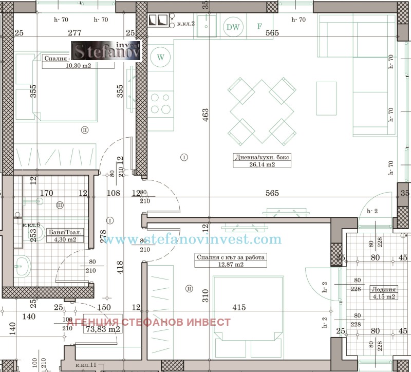 Продава 3-СТАЕН, гр. Варна, Кайсиева градина, снимка 8 - Апартаменти - 50612804