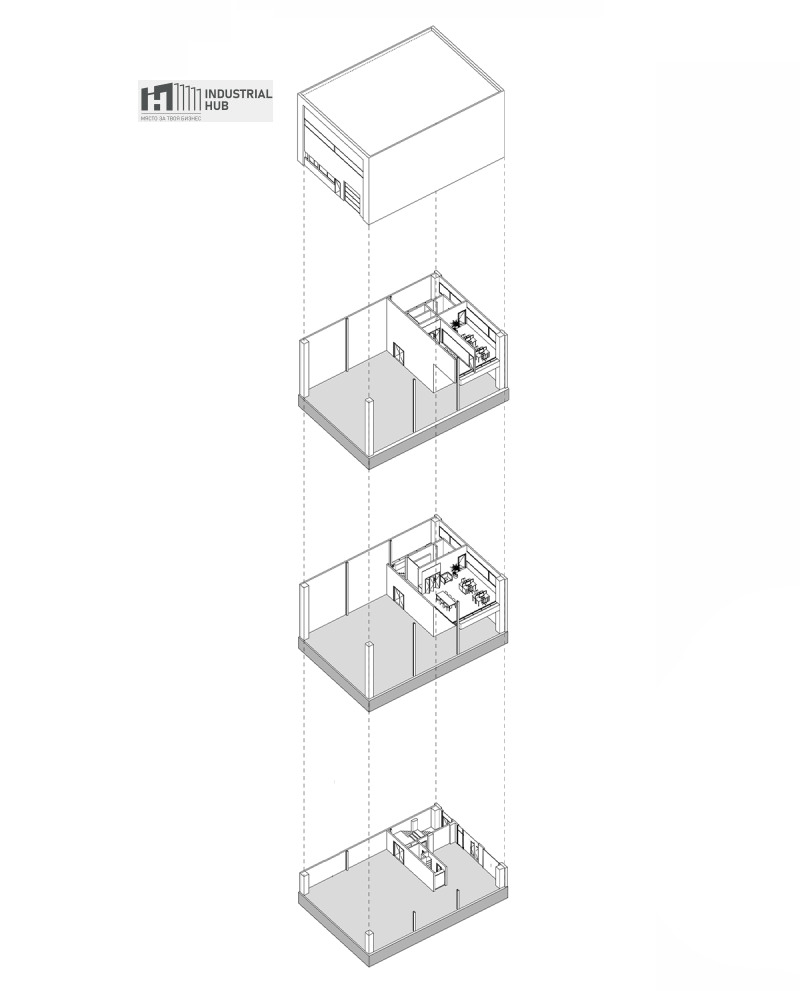 Продава СКЛАД, гр. Пловдив, Индустриална зона - Марица, снимка 2 - Складове - 53379209
