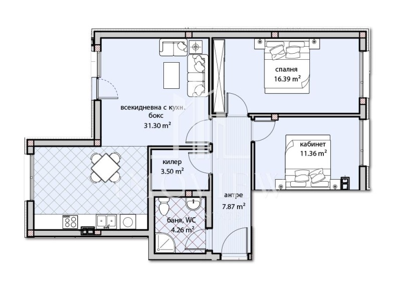 Продава 3-СТАЕН в град Варна, Владислав Варненчик 1 - 148 кв.м / 129 990 € » 254 238.34 лв., ИМОВЮ