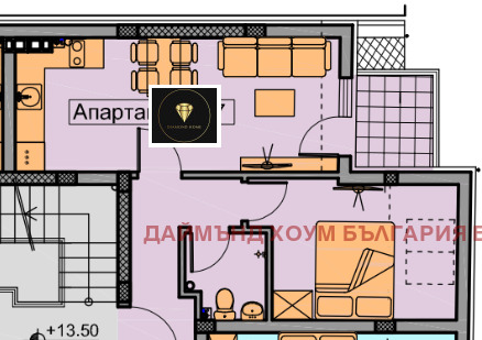 Продава 2-СТАЕН, гр. Пловдив, Христо Смирненски, снимка 2 - Aпартаменти - 47363391