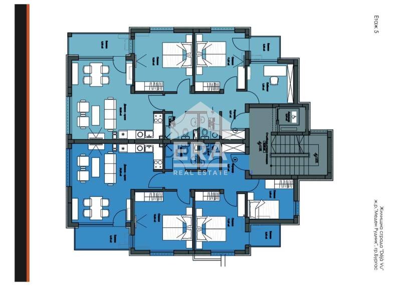 Продава 4-СТАЕН, гр. Бургас, област Бургас, снимка 5 - Aпартаменти - 47423622