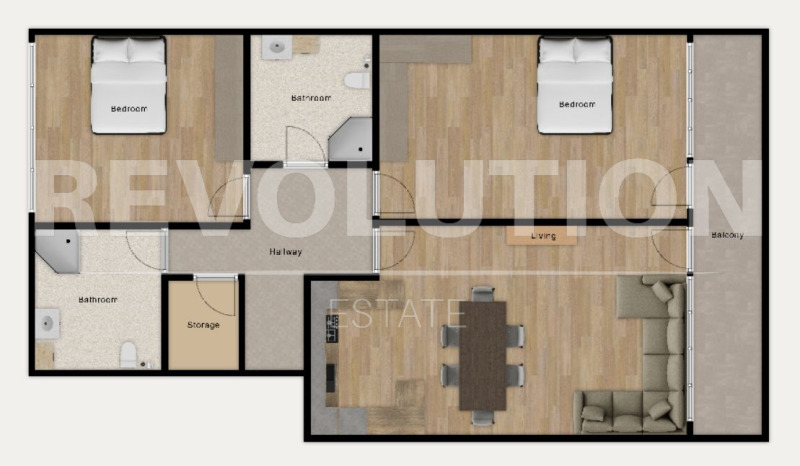 Te koop  2 slaapkamers Sofia , Lozenets , 145 m² | 76410613 - afbeelding [17]