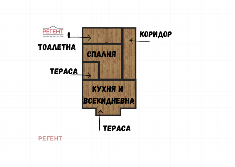 Продава 2-СТАЕН в град Габрово, Център - 80 кв.м / 88 000 € » 172 113.04 лв., РЕГЕНТ