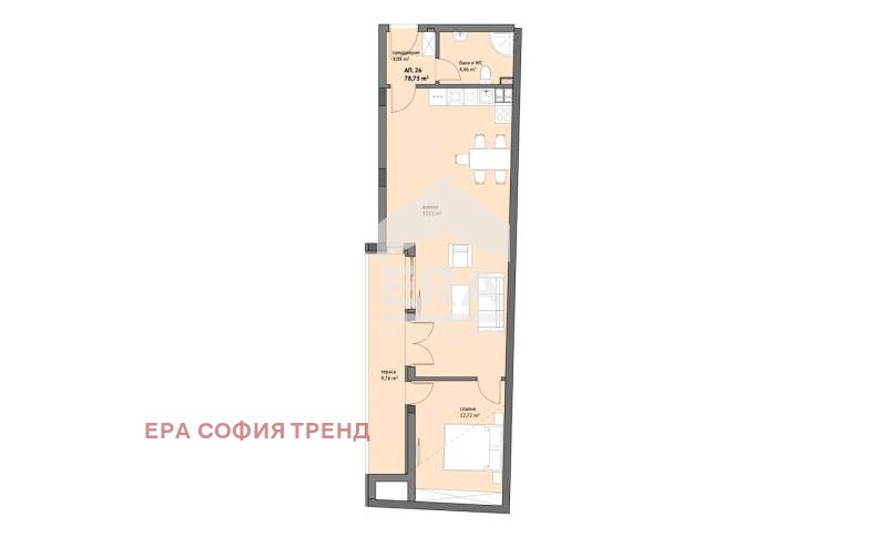 Продава 2-СТАЕН, гр. София, Люлин 9, снимка 3 - Aпартаменти - 47621381