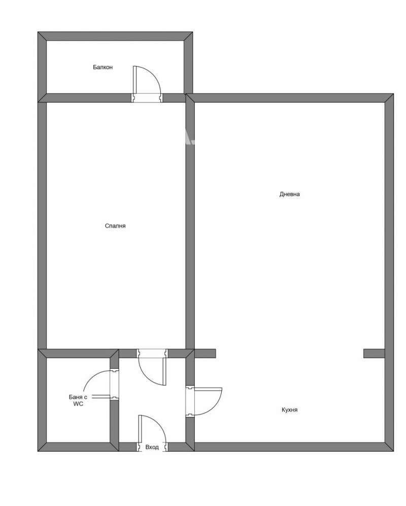 In vendita  1 camera da letto Sofia , Doktorski pametnik , 53 mq | 17554379 - Immagine [3]