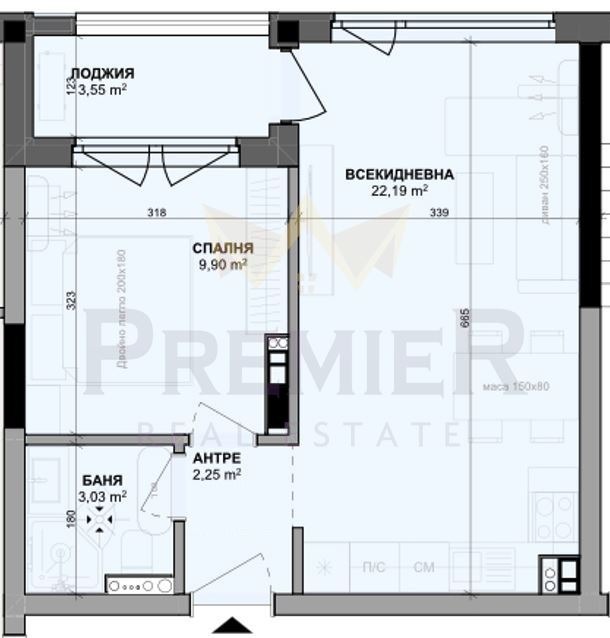 Продава 2-СТАЕН, гр. Варна, Изгрев, снимка 5 - Апартаменти - 54836070