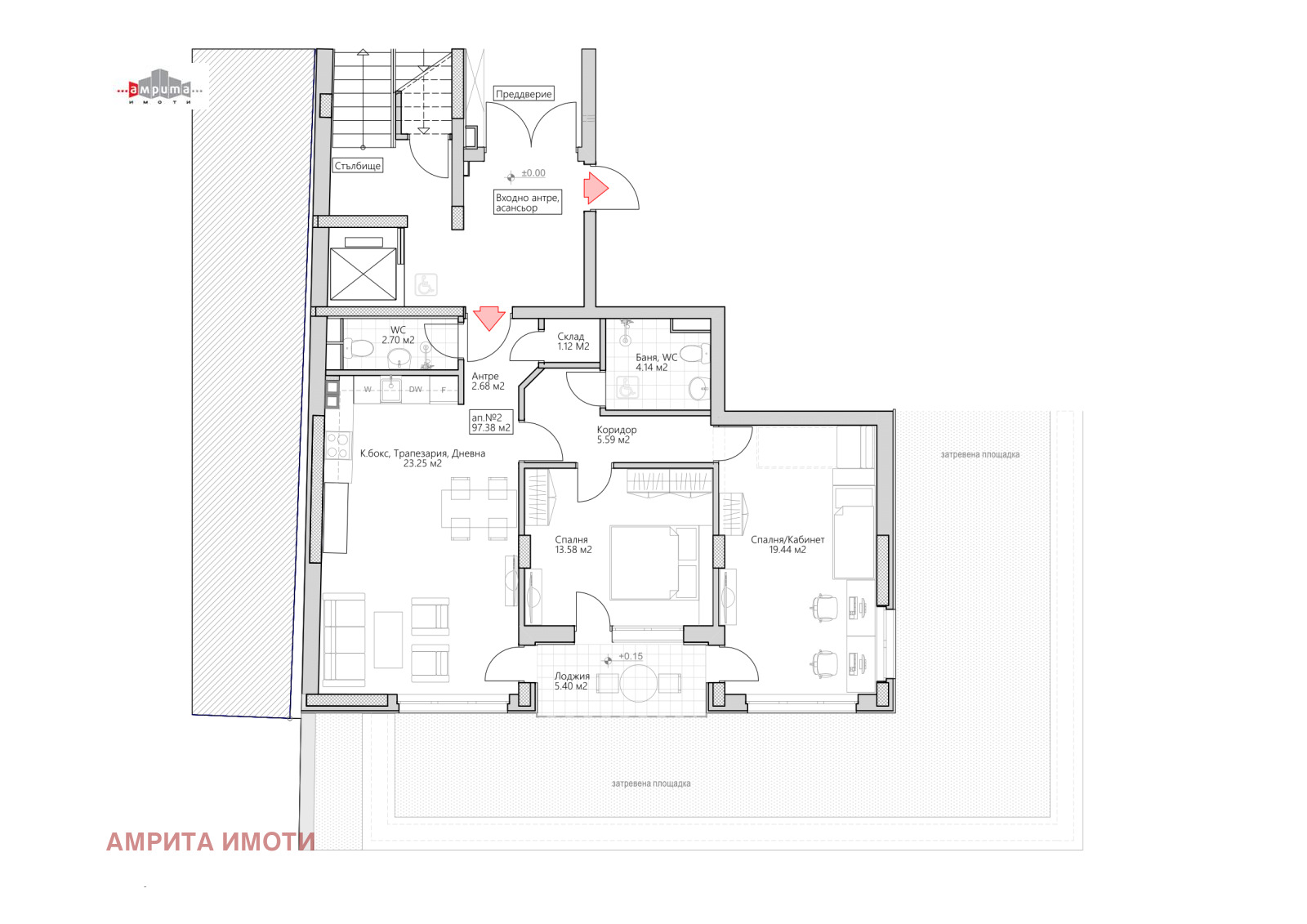 Продава 3-СТАЕН, гр. София, ж.гр.Южен парк, снимка 16 - Апартаменти - 55010329