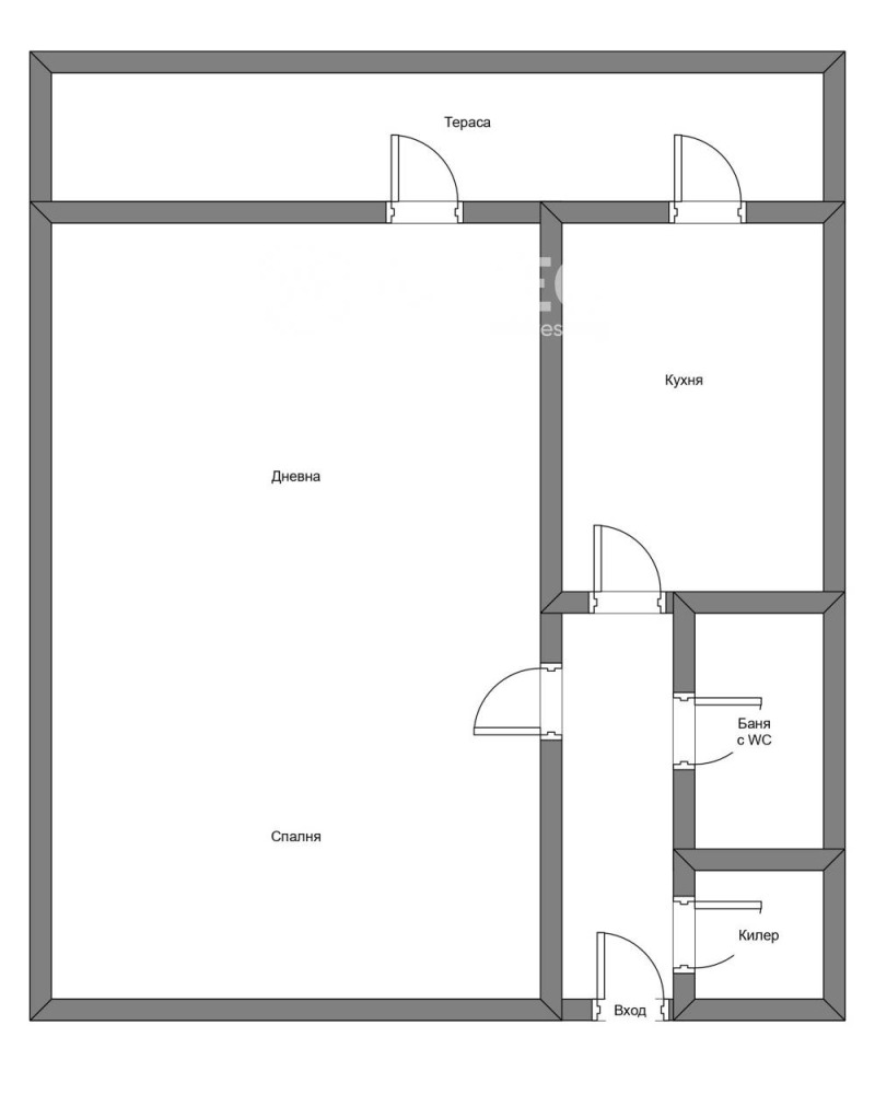 Till salu  1 sovrum Sofia , Ljulin 4 , 58 kvm | 69221826