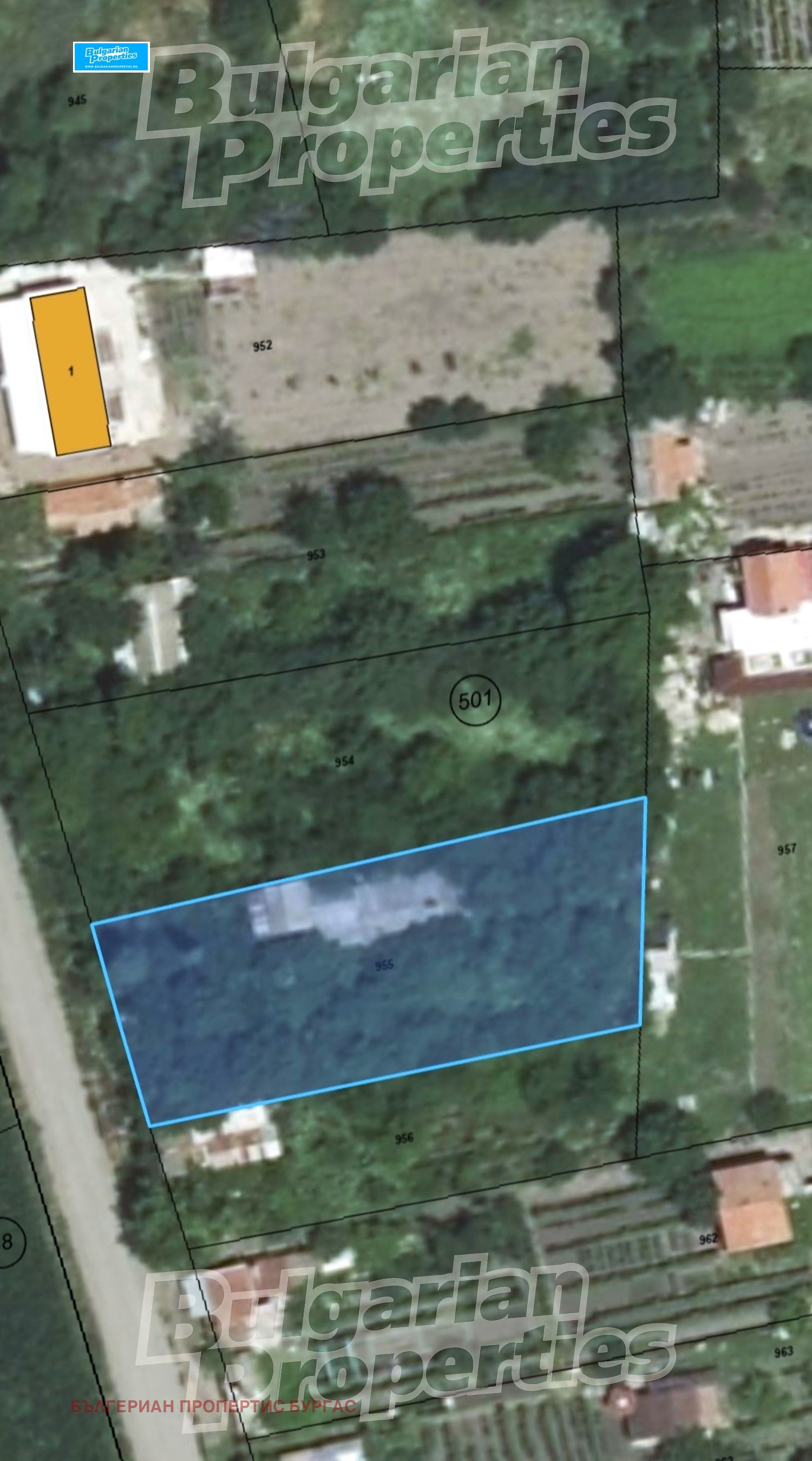 Продава ПАРЦЕЛ, гр. Бургас, гр. Българово, снимка 2 - Парцели - 56689671