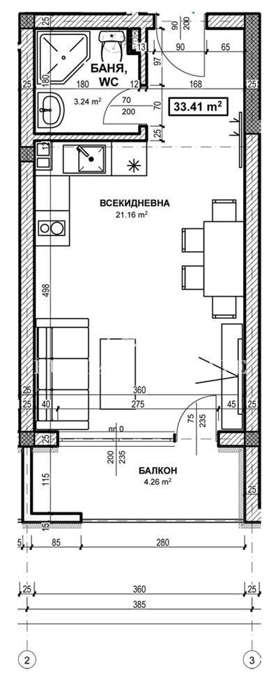 Продава 1-СТАЕН, гр. Варна, Виница, снимка 7 - Апартаменти - 54784795