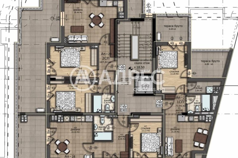 À venda  1 quarto Sofia , Levski , 74 m² | 17580003 - imagem [3]