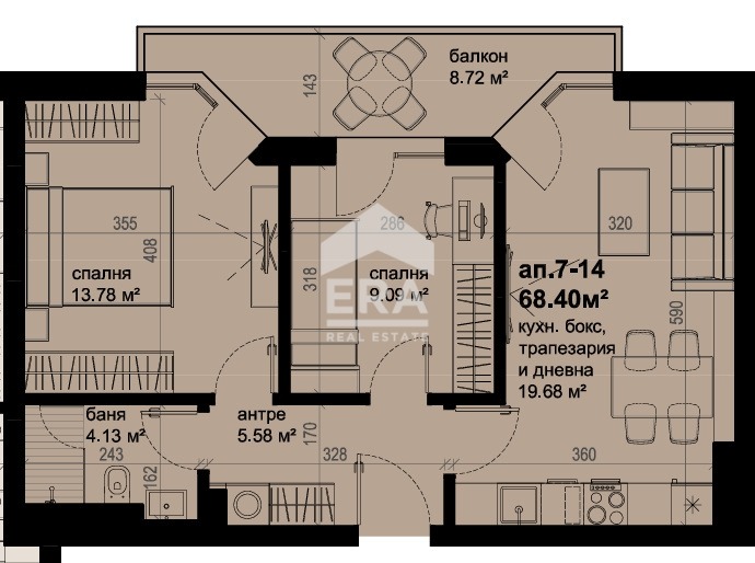 Продава 3-СТАЕН, гр. Бургас, Изгрев, снимка 2 - Апартаменти - 55735978
