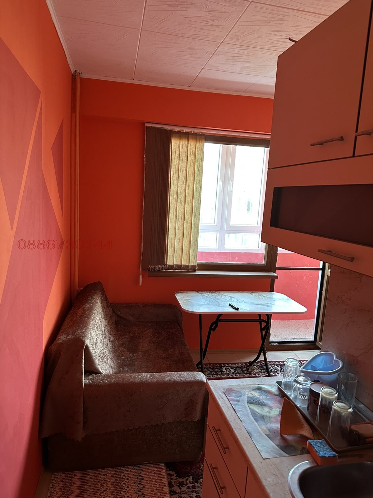 Продава 1-СТАЕН, гр. Враца, Дъбника, снимка 3 - Апартаменти - 53663320