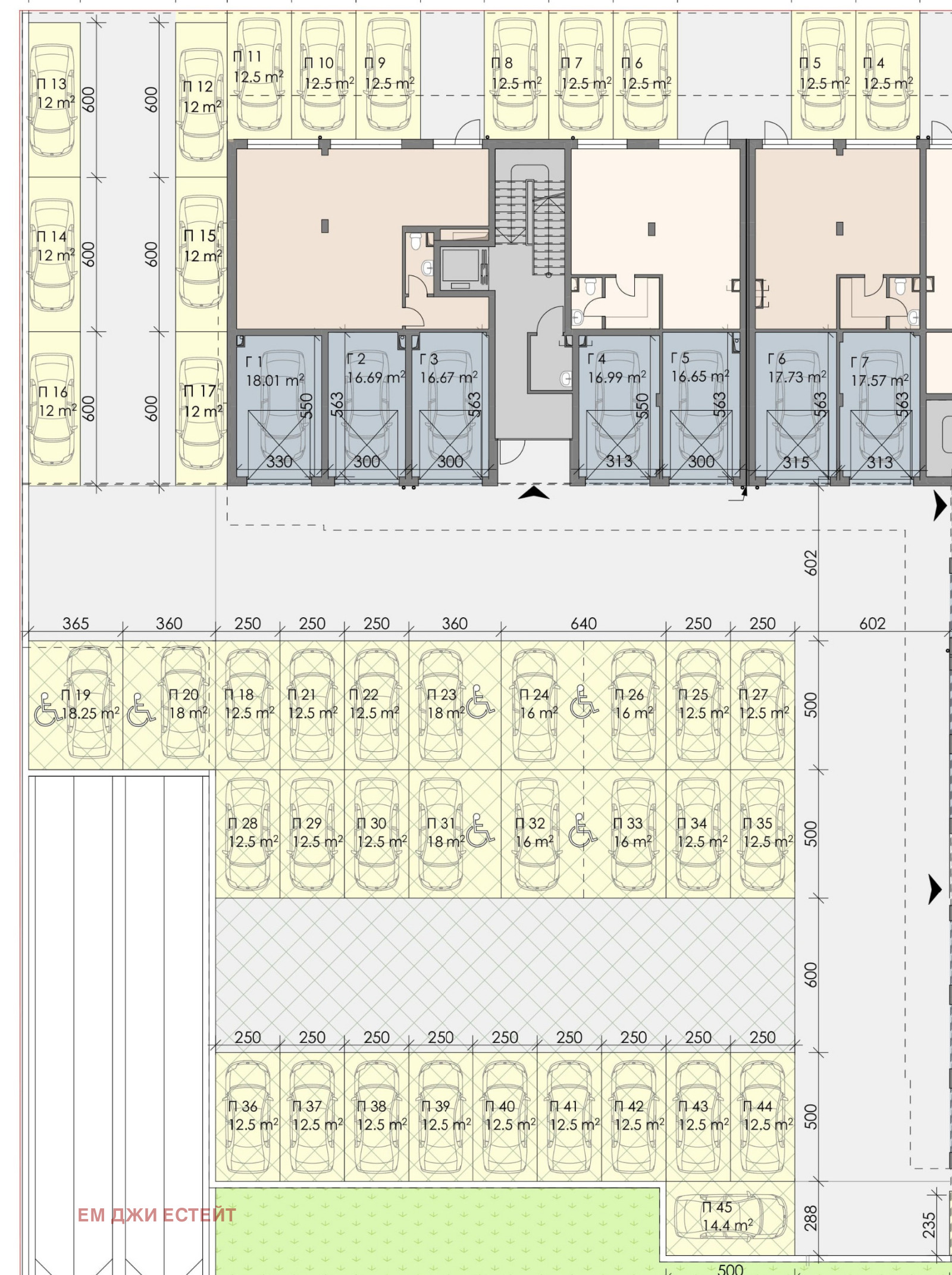 Продава ГАРАЖ, ПАРКОМЯСТО, гр. Бургас, област Бургас, снимка 2 - Гаражи и паркоместа - 53672190