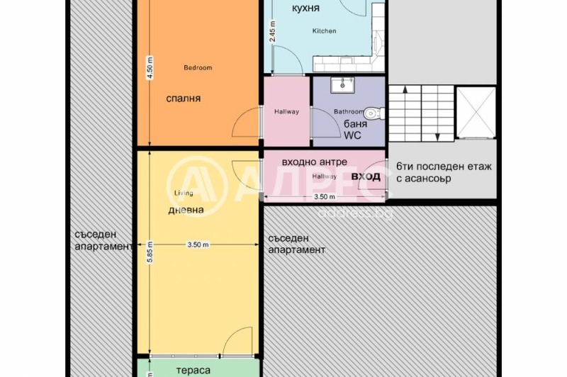 In vendita  1 camera da letto Sofia , Tsentar , 62 mq | 16215079 - Immagine [17]