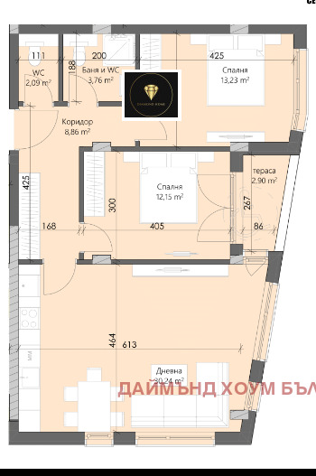 Eladó  2 hálószobás Plovdiv , Karsijaka , 104 négyzetméter | 44941871 - kép [2]