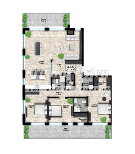 Na prodej  3 ložnice Sofia , Manastirski livadi , 236 m2 | 32344000 - obraz [2]